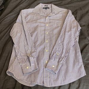 Tommy Hilfiger Men’s Long Sleeved Button Down Dress Shirt